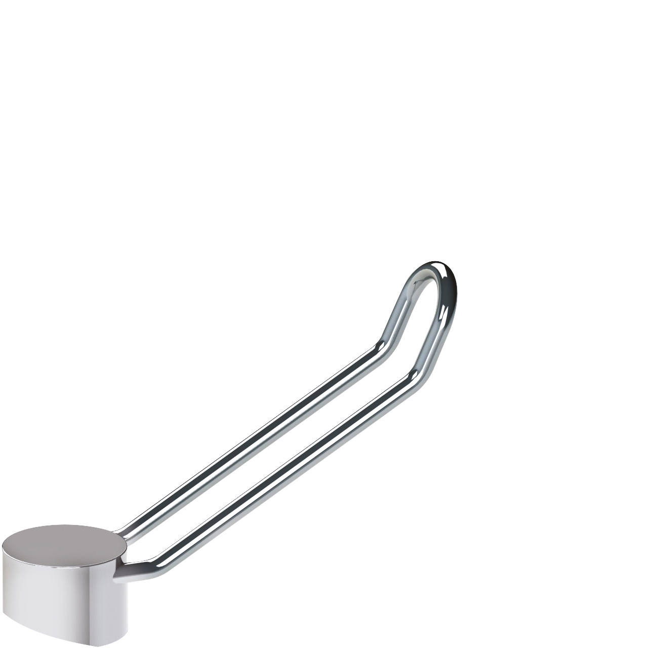 Ringhebel 30° verchromt passend zu Kartusche Ø 40 mm 1 Ringhebel 30° verchromt passend zu Kartusche Ø 40 mm