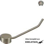 Stabhebel 30° Edelstahl passend zu Kartusche Ø 40 mm