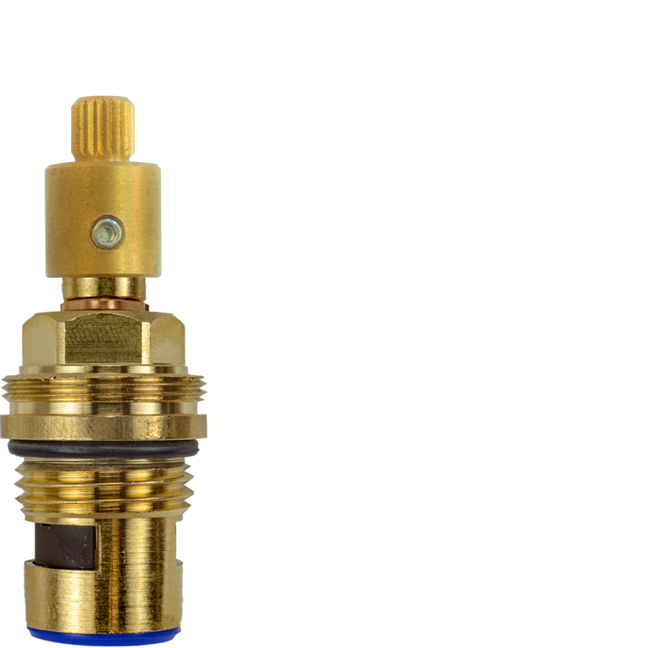 Keramik-Oberteil 1/2" 90° mit langer Spindel 1 Keramik-Oberteil 1/2" 90° mit langer Spindel