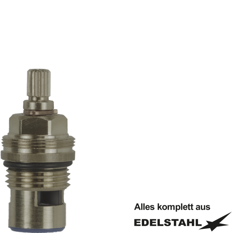 keramisches Oberteil 1/2" aus Edelstahl