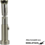 vitamat Gelenk-Umstellbrause Edelstahl 3/4" IG