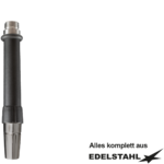 Geschirrspülbrause Edelstahl 1/2"