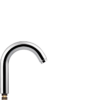 Schwenkauslauf U 360° Ø 30 mm gesteckt - MS chrom