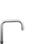 Schwenkauslauf HU 360° Ø 24 mm geschraubt - MS chrom