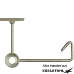 profi Federh.+Wandh.+Brausenhaken