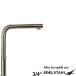 pro Stand-Rohrauslauf 3/4"