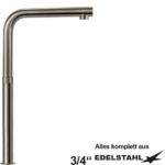 pro Stand-Rohrauslauf 3/4"