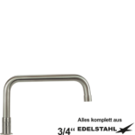 pro Stand-Rohrauslauf 3/4"