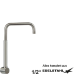 pro Wand-Rohrauslauf oben 1/2"