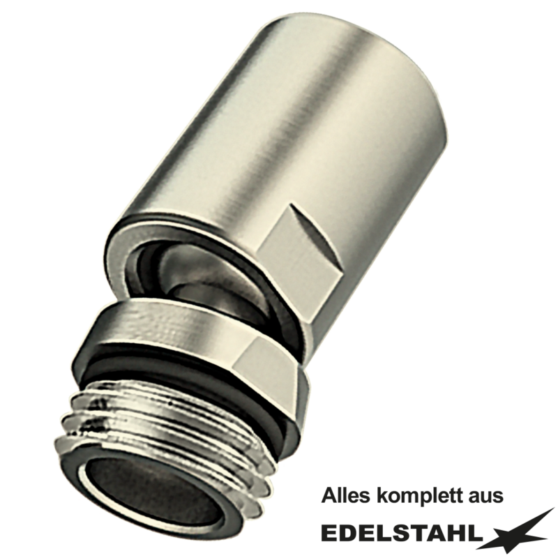 Gelenk-Adapter 1/2" IG x 1/2" AG V2A Staffelpreise
