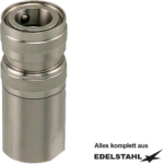 Verschraubung mit Kupplung V2A