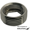 Gewindenippel 1/2 IG x 3/4" AG x 10mm VA